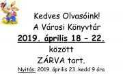 Ünnepi nyitvatartás